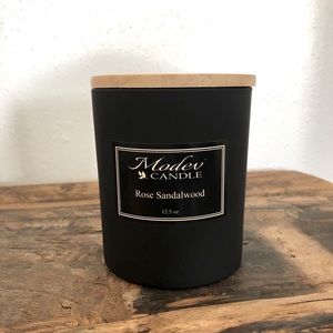 Soy bean wax candle Rose Sandalwood